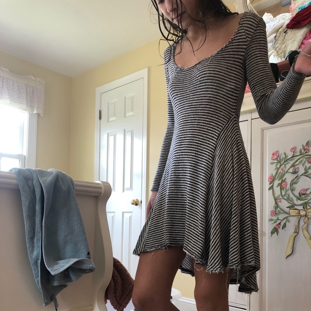 Urban Outfitters Striped Long sleeve Dress